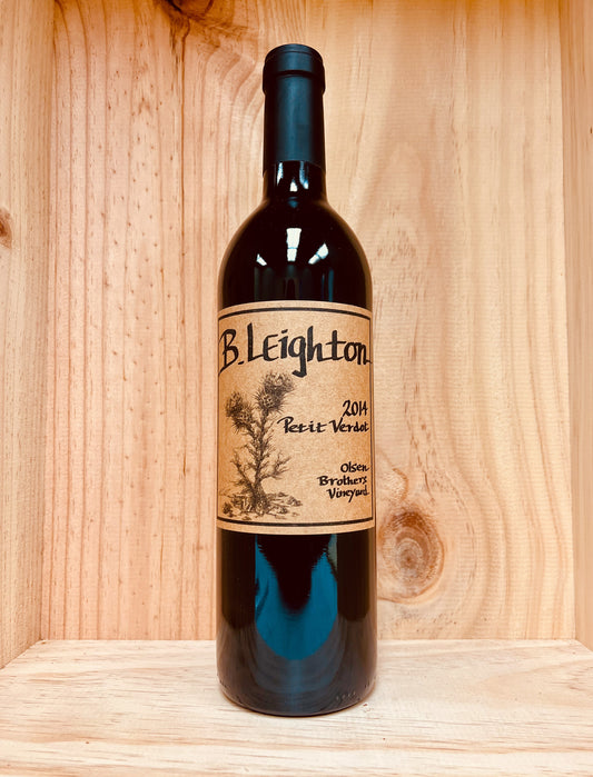 B. Leighton, Petit Verdot 2014