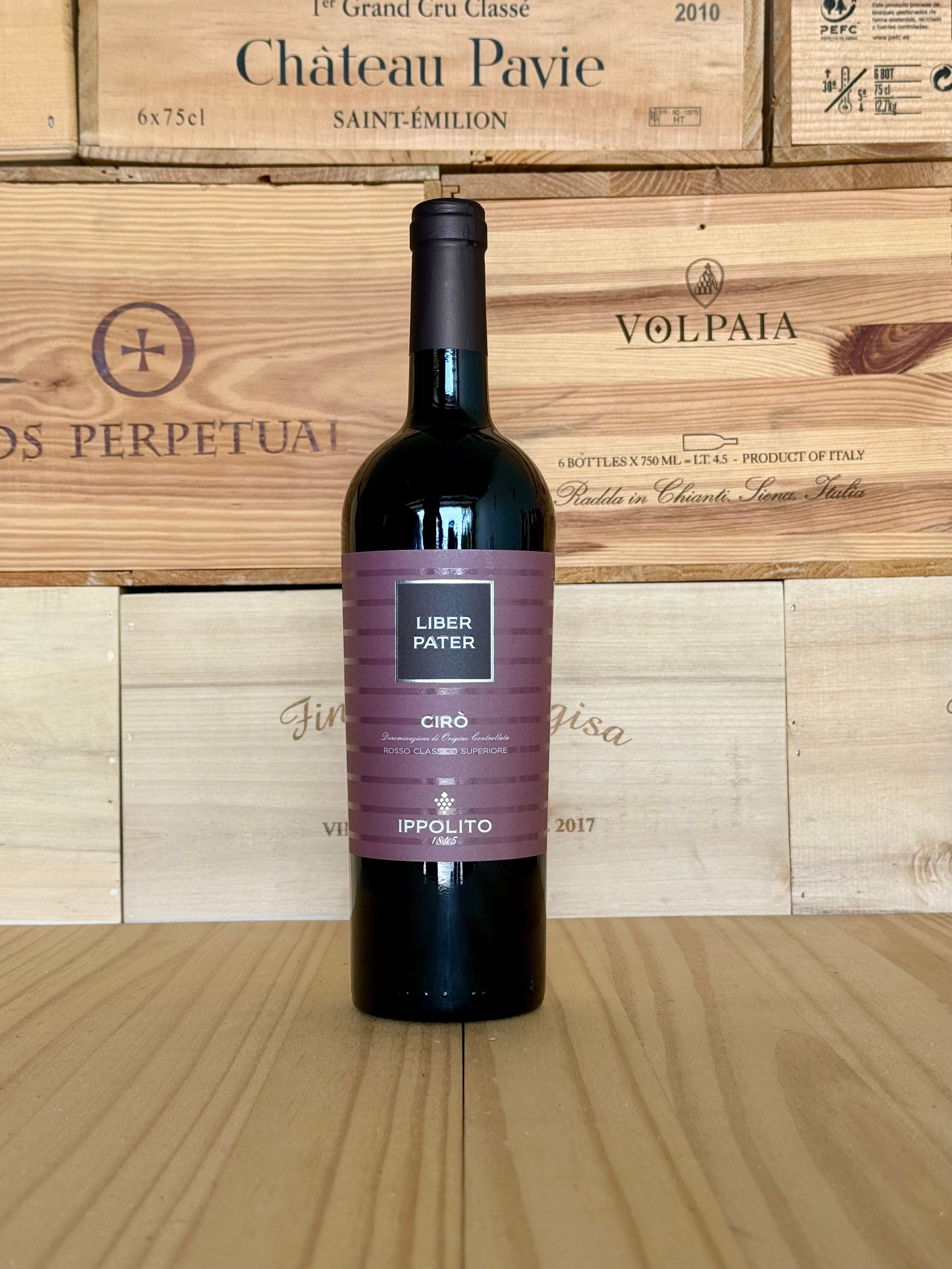 Laber Pathor Ippolito 1845, ‘Liber Pater’ Ciro Rosso 2023 – Sommbox